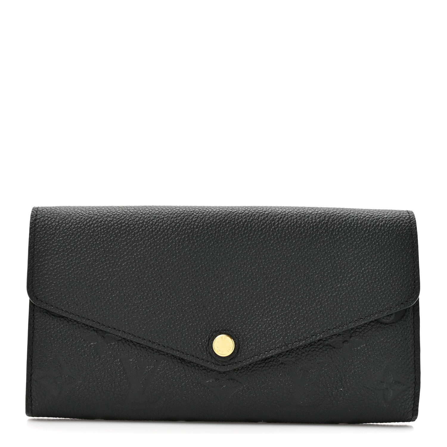 Louis Vuitton Empreinte Sarah Wallet NM Black 1 of 8