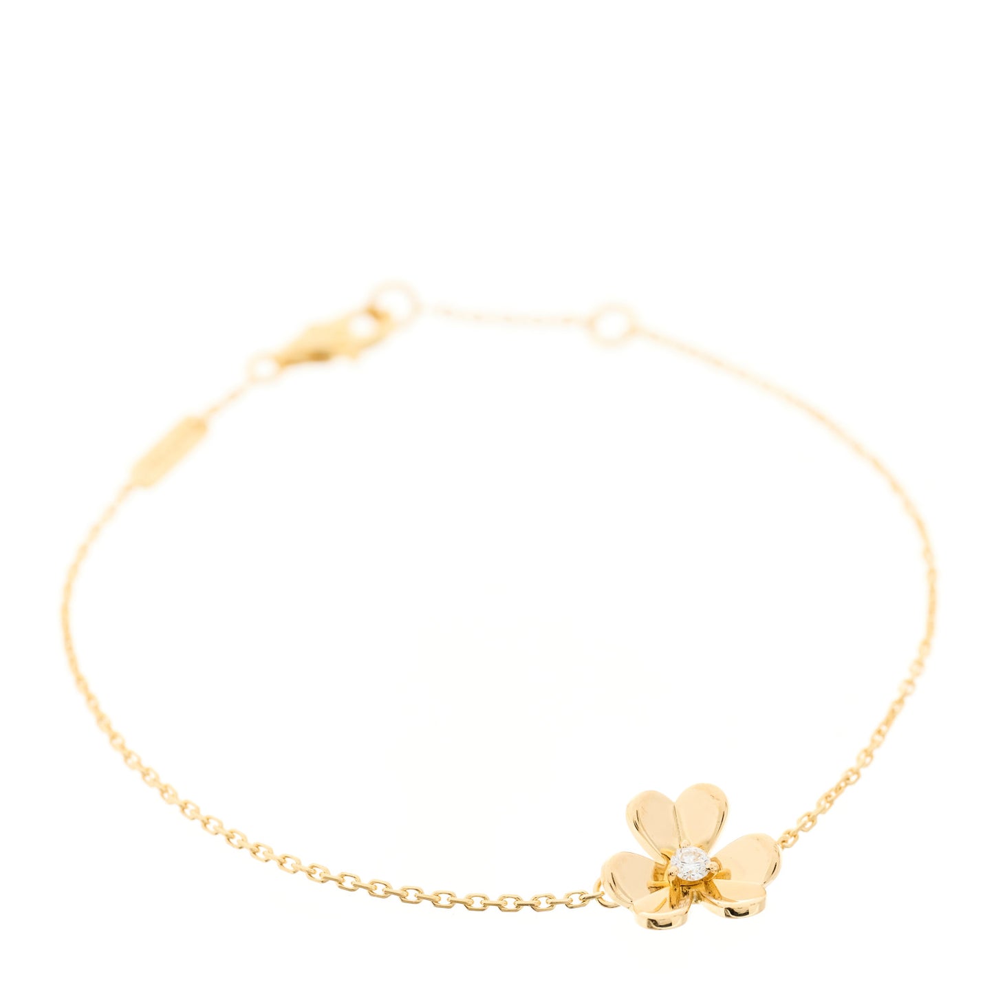 18K Yellow Gold Diamond Mini Frivole Bracelet