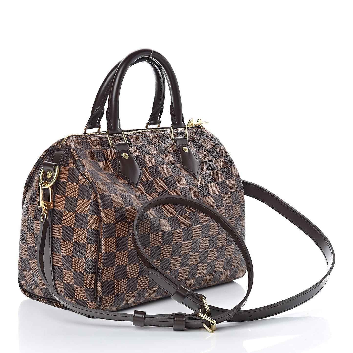 Damier Ebene Speedy Bandouliere 25