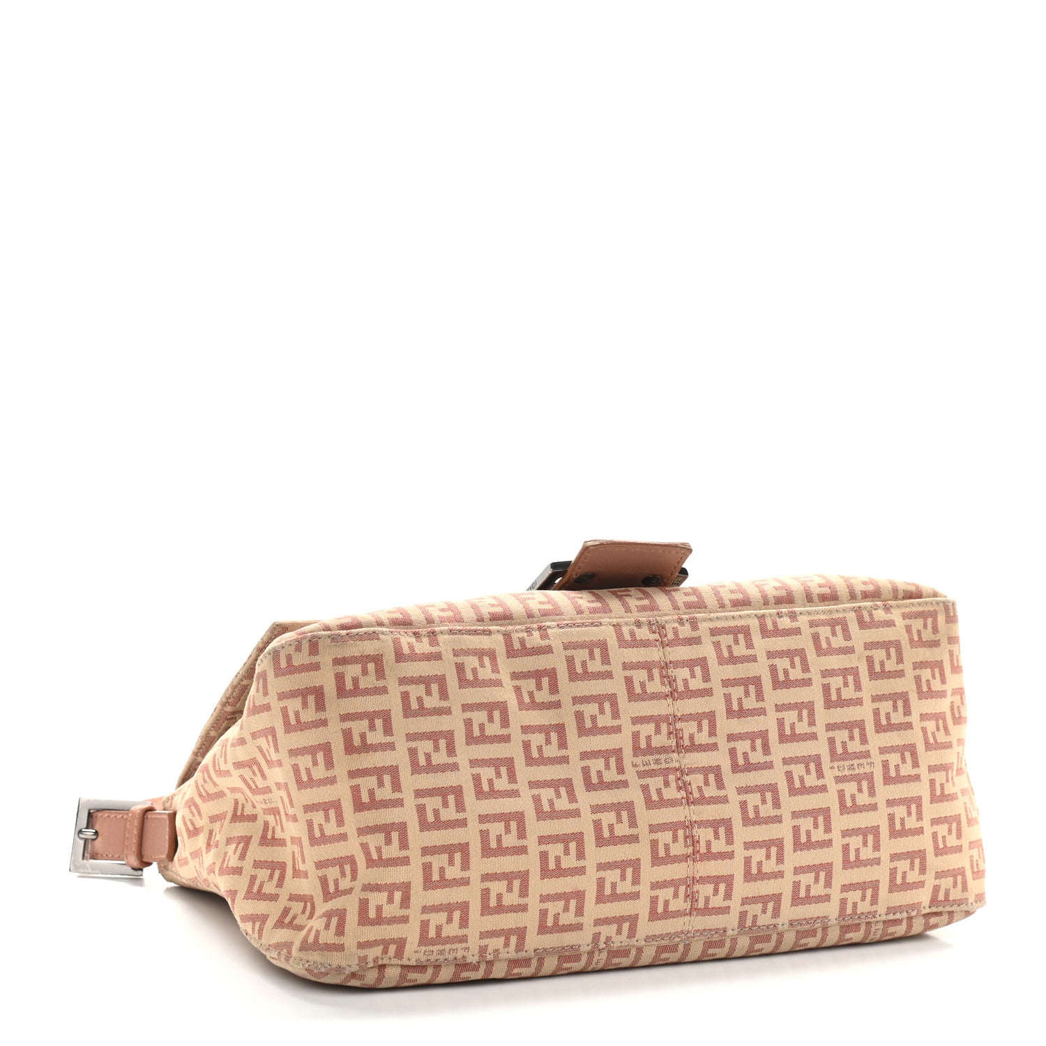 Fendi Zucchino Vitello Mama Baguette Beige Bruciato Bois de Rose 3 of 13