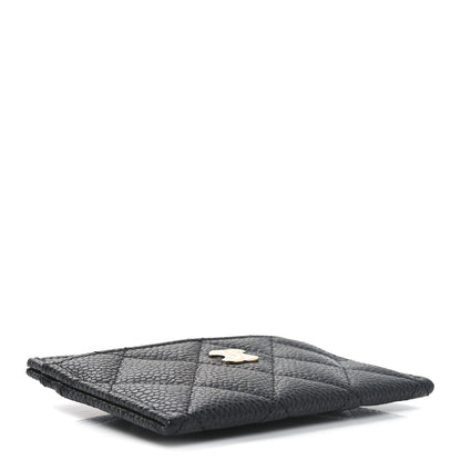 Chanel Caviar Quilted Card Holder Black 4 of 9
