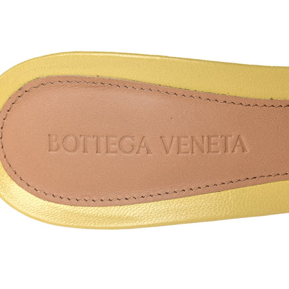 Bottega Veneta Lambskin Stretch Mule Sandals 37.5 Pear 7 of 10