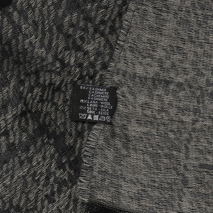 Chanel Cashmere Wool Silk CC Logo Scarf 5 of 5