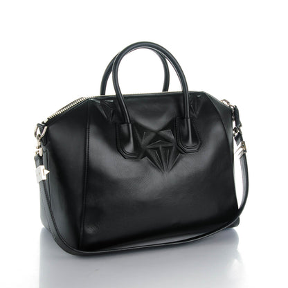 Givenchy Calfskin 3D Stud Medium Antigona Black 3 of 8