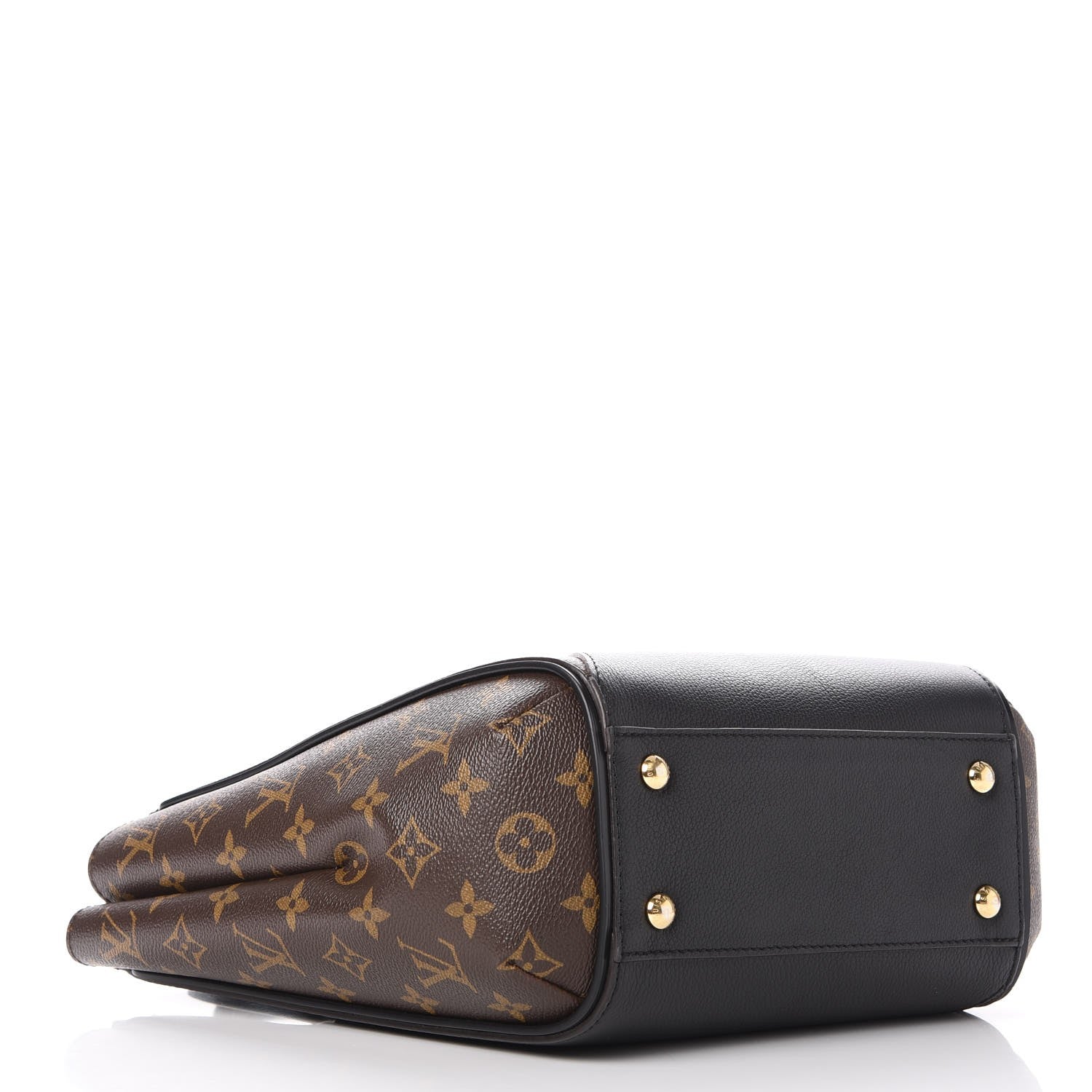 Louis Vuitton Calfskin Monogram Kimono Tote PM Black 4 of 7