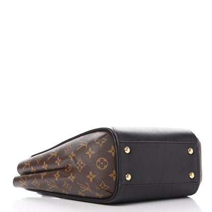 Louis Vuitton Calfskin Monogram Kimono Tote PM Black 4 of 7