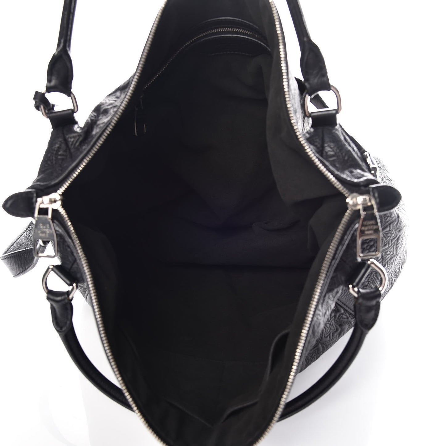 Monogram Lambskin Antheia Ixia GM Black