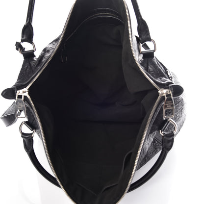 Louis Vuitton Monogram Lambskin Antheia Ixia GM Black 5 of 8