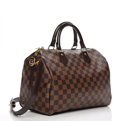Louis Vuitton Damier Ebene Speedy Bandouliere 30 4 of 8