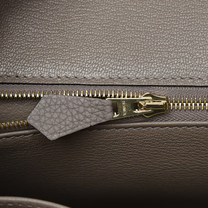 Hermes Togo Birkin 30 Gris Asphalte 17 of 35