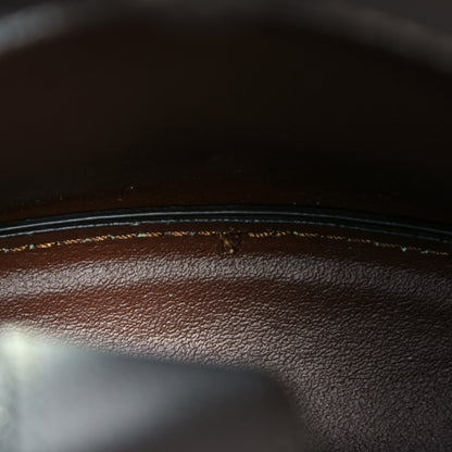 Chloe Shiny Calfskin Goatskin Mini Aby Bi-Color Bucket Light Eucalyptus 13 of 14
