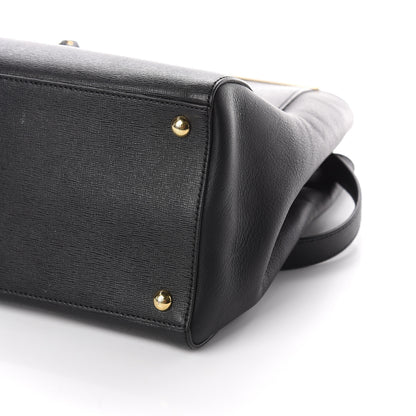 Fendi Vitello Elite Regular 2Jours Tote Black 8 of 8