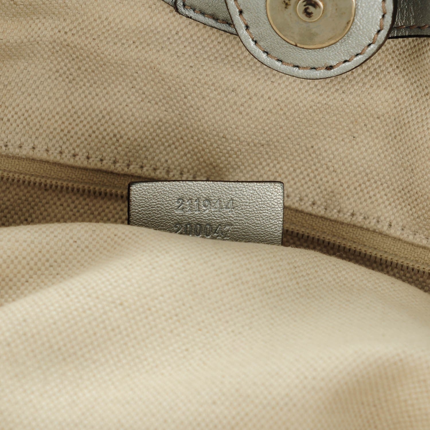 Gucci Guccissima Medium Sukey Tote Silver 7 of 7