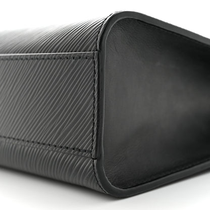 Louis Vuitton Epi Sac Plat BB Black 9 of 11