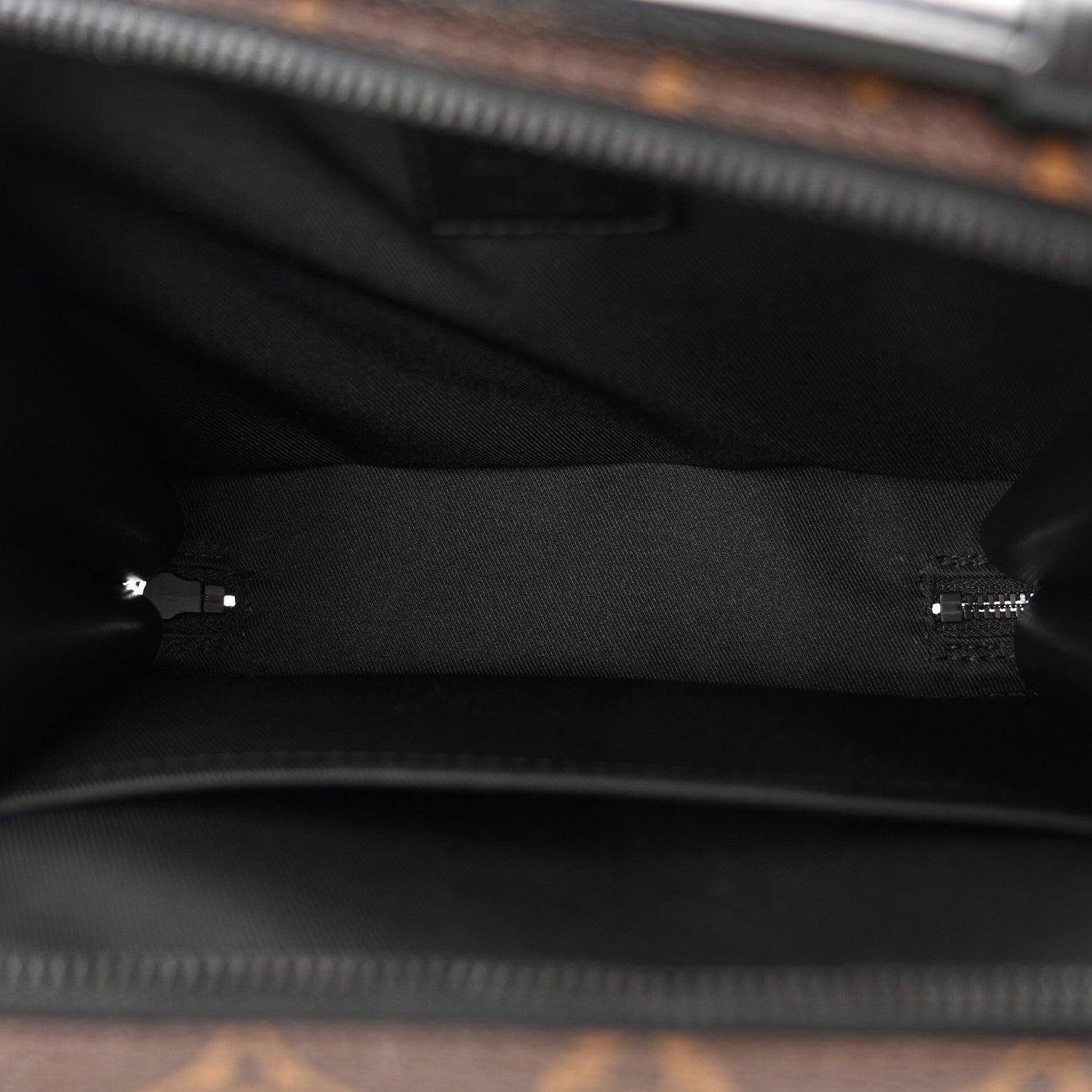 Louis Vuitton Monogram Macassar Handle Soft Trunk Black 5 of 10