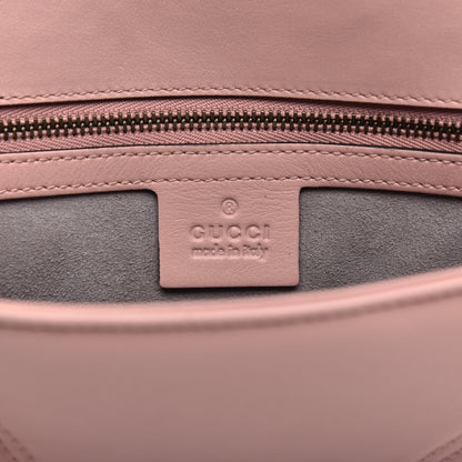 Gucci Calfskin Matelasse Small GG Marmont Shoulder Bag Perfect Pink 8 of 12