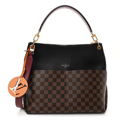 Louis Vuitton Damier Ebene Calfskin Maida Black 1 of 11
