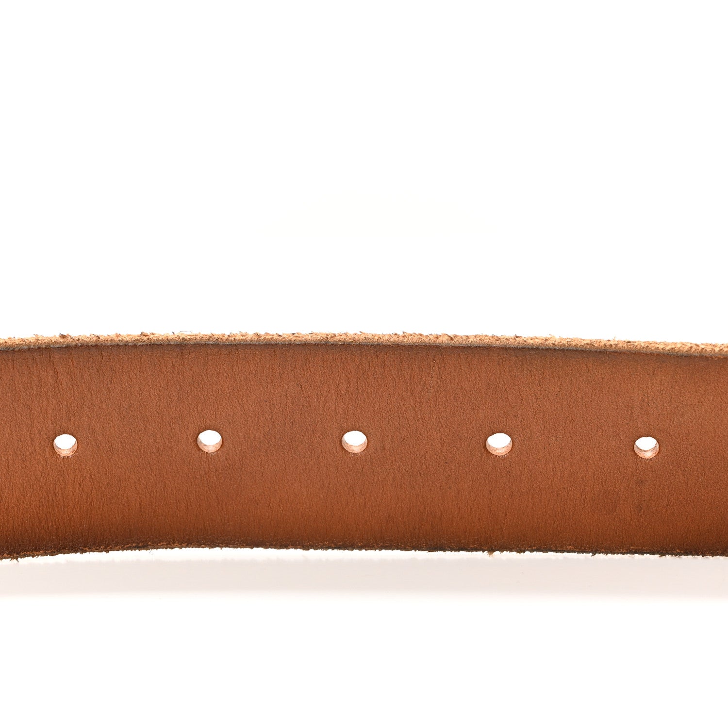 Gucci Faded Calfskin Double G 40mm Belt 80/32 Cuir 3 of 7