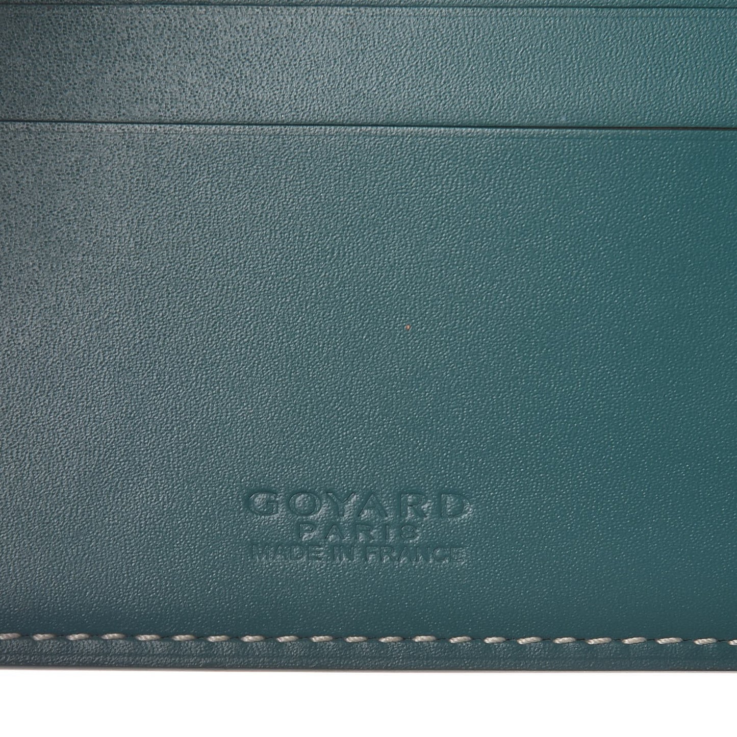 Goyardine Bifold Victoire PM Wallet Green