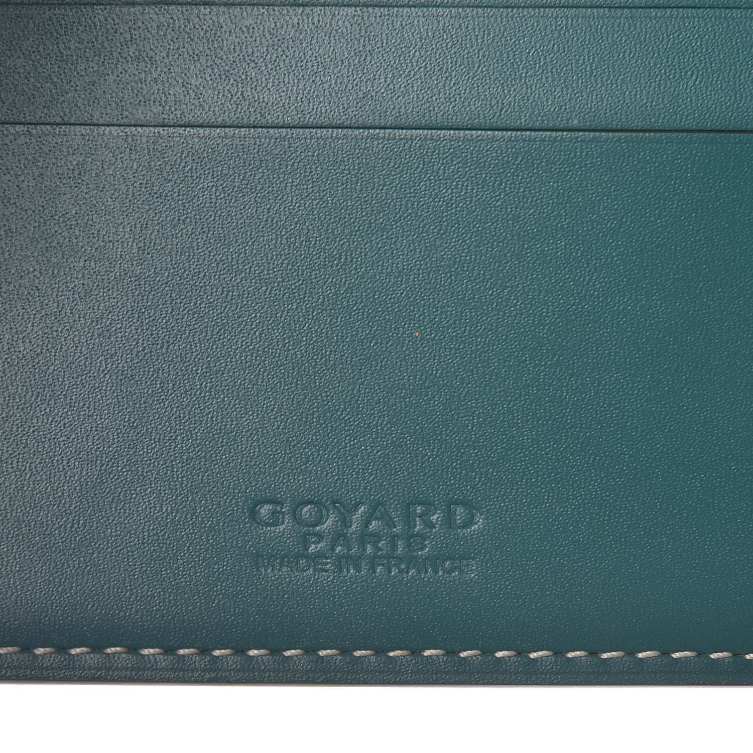 Goyard Goyardine Bifold Victoire PM Wallet Green 6 of 8