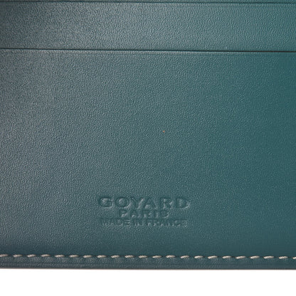 Goyard Goyardine Bifold Victoire PM Wallet Green 6 of 8
