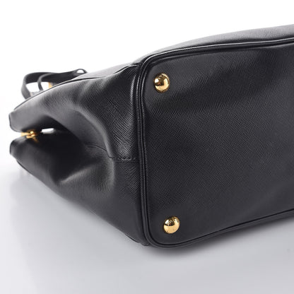 Prada Saffiano Medium Galleria Double Zip Tote Black 13 of 13