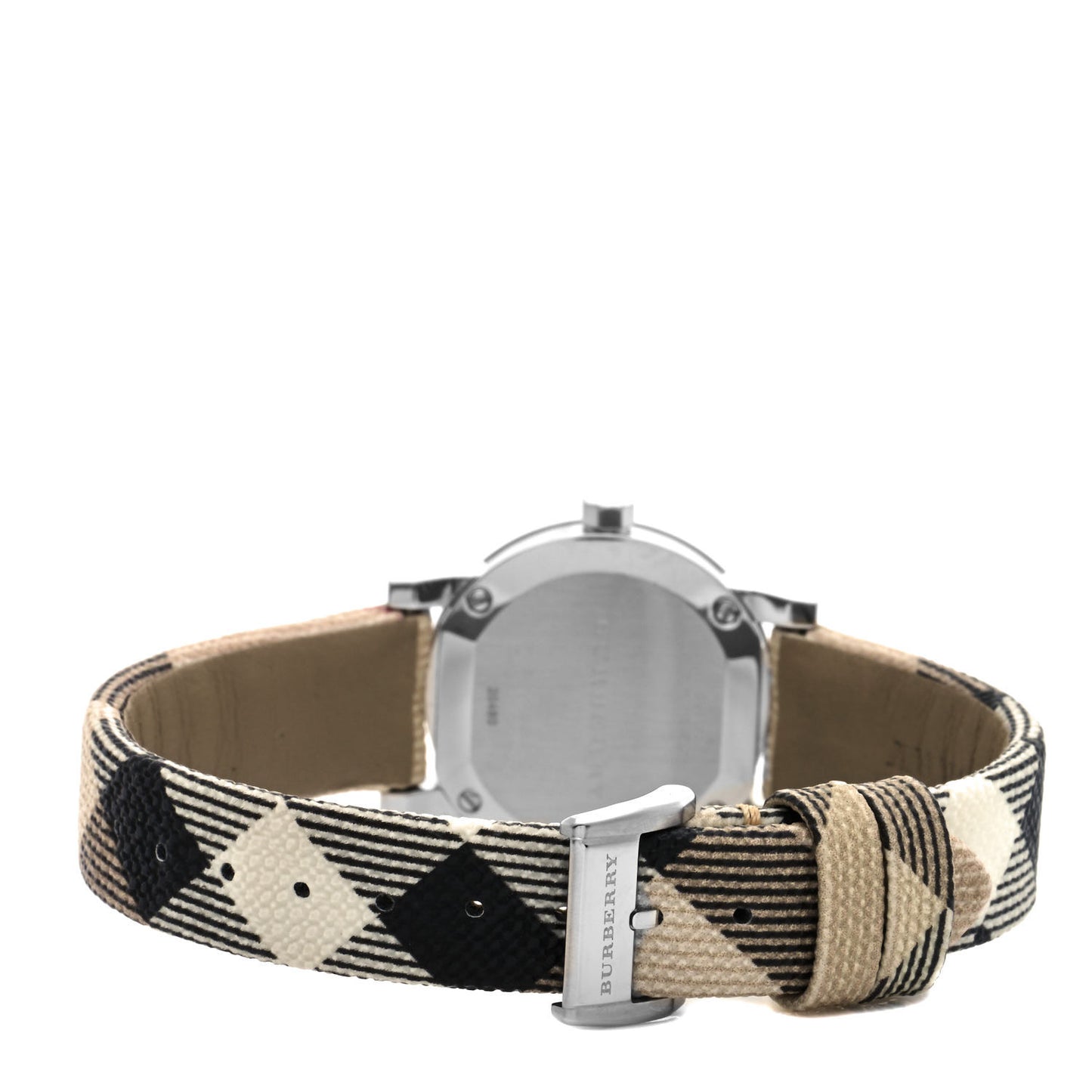 Stainless Steel Calfskin 26mm Nova Check Quartz Watch BU9212