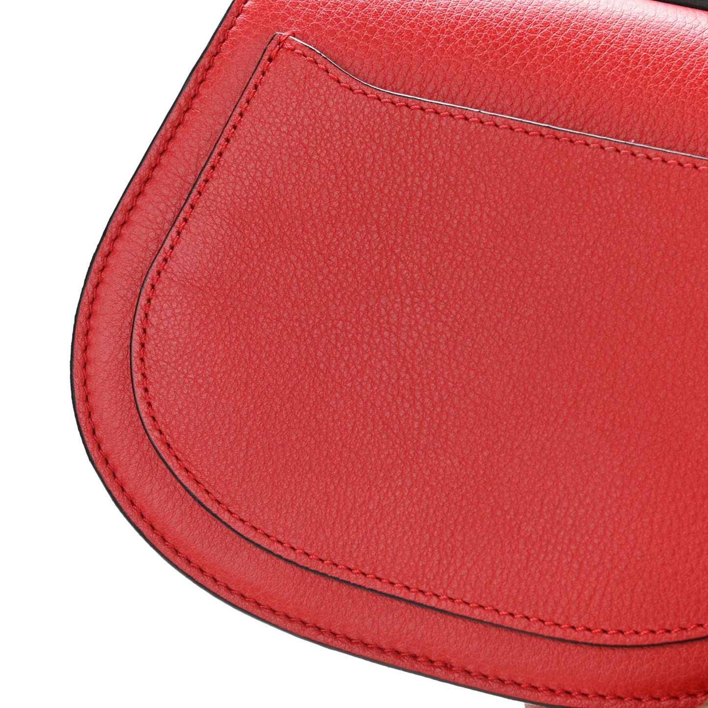 Calfskin Small Nile Bracelet Bag Earthy Red