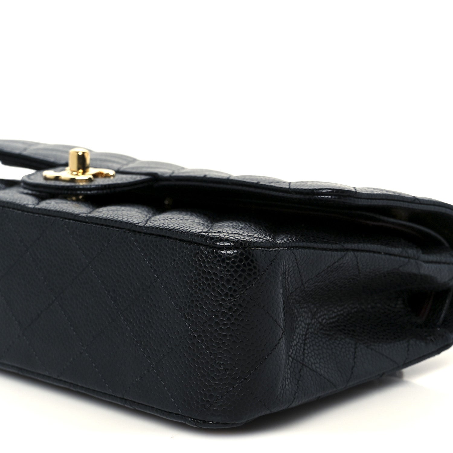 Chanel Caviar Quilted Medium Double Flap Black 11 of 11