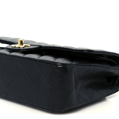 Chanel Caviar Quilted Medium Double Flap Black 11 of 11