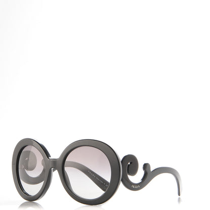 Prada Baroque Sunglasses SPR 27N Black 1 of 6
