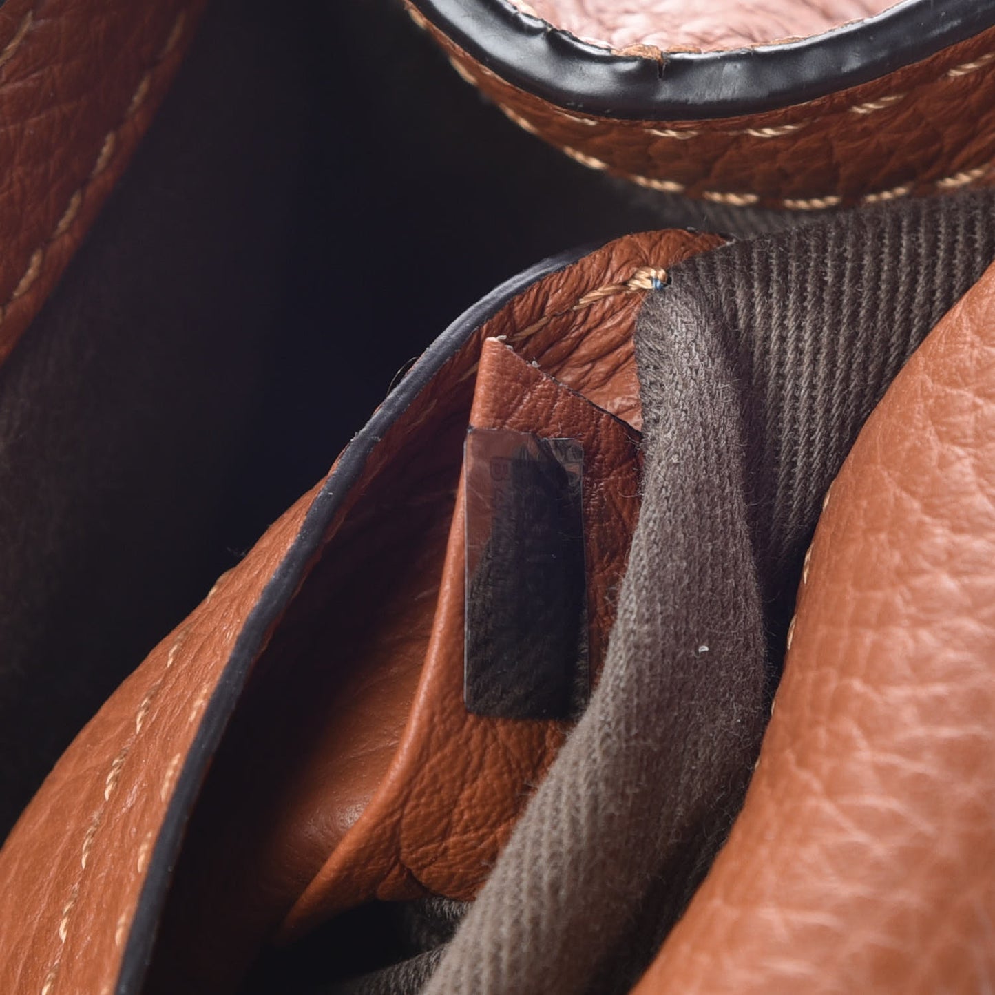 Calfskin Mini Marcie Round Crossbody Bag Tan