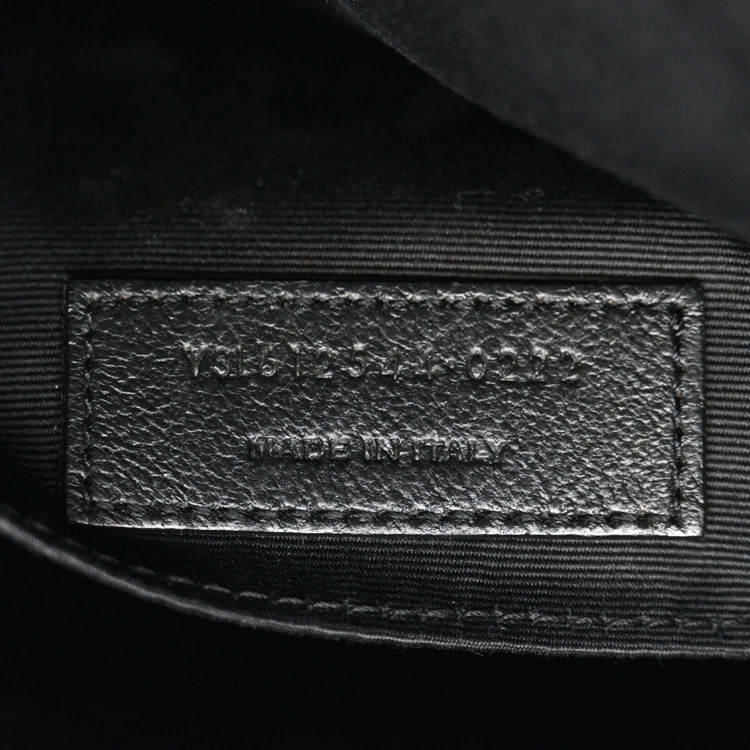 Saint Laurent Calfskin Matelasse Monogram Lou Camera Bag Dark Beige 7 of 14