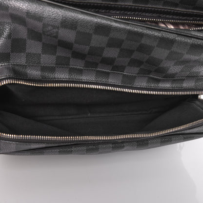 Louis Vuitton Damier Graphite Sac Leoh Messenger Bag 6 of 10