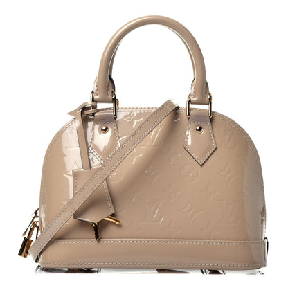 Louis Vuitton Vernis Alma BB Dune 1 of 10