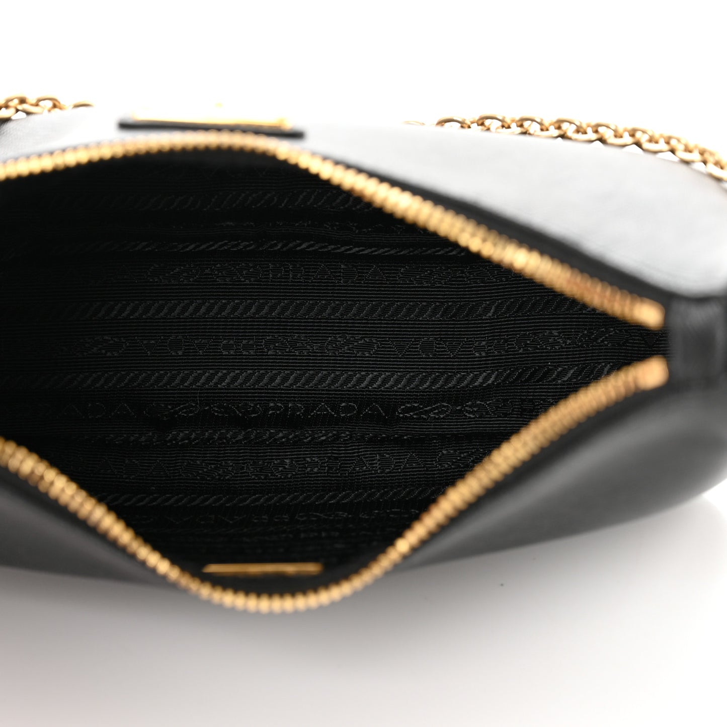 Saffiano Lux Re-Edition 2005 Shoulder Bag Black