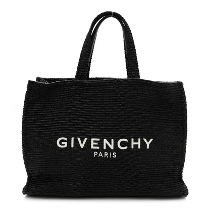 Givenchy Raffia Medium G Tote Black 1 of 10