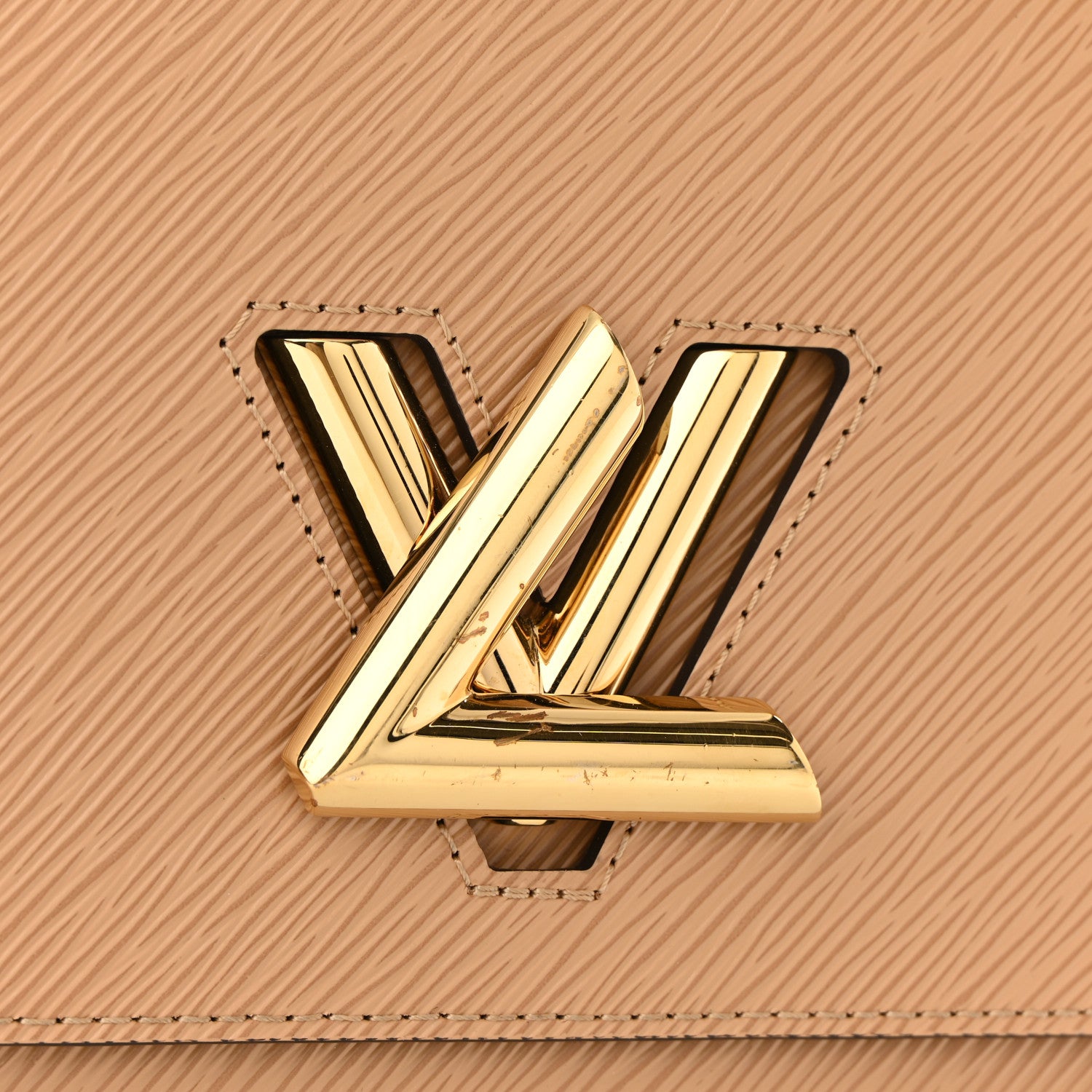 Louis Vuitton Epi Twist Shoulder Bag MM Camel 10 of 10