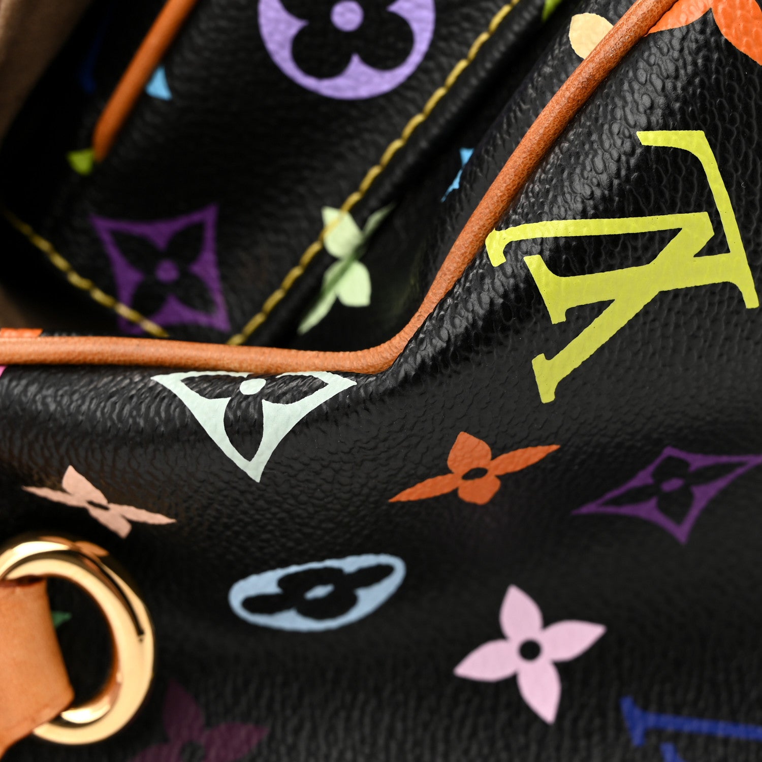 Louis Vuitton Monogram Multicolor Rita Black 13 of 13