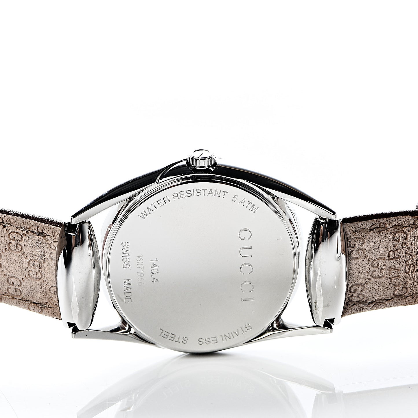 Stainless Steel Calfskin 34mm Horsebit Quartz Watch