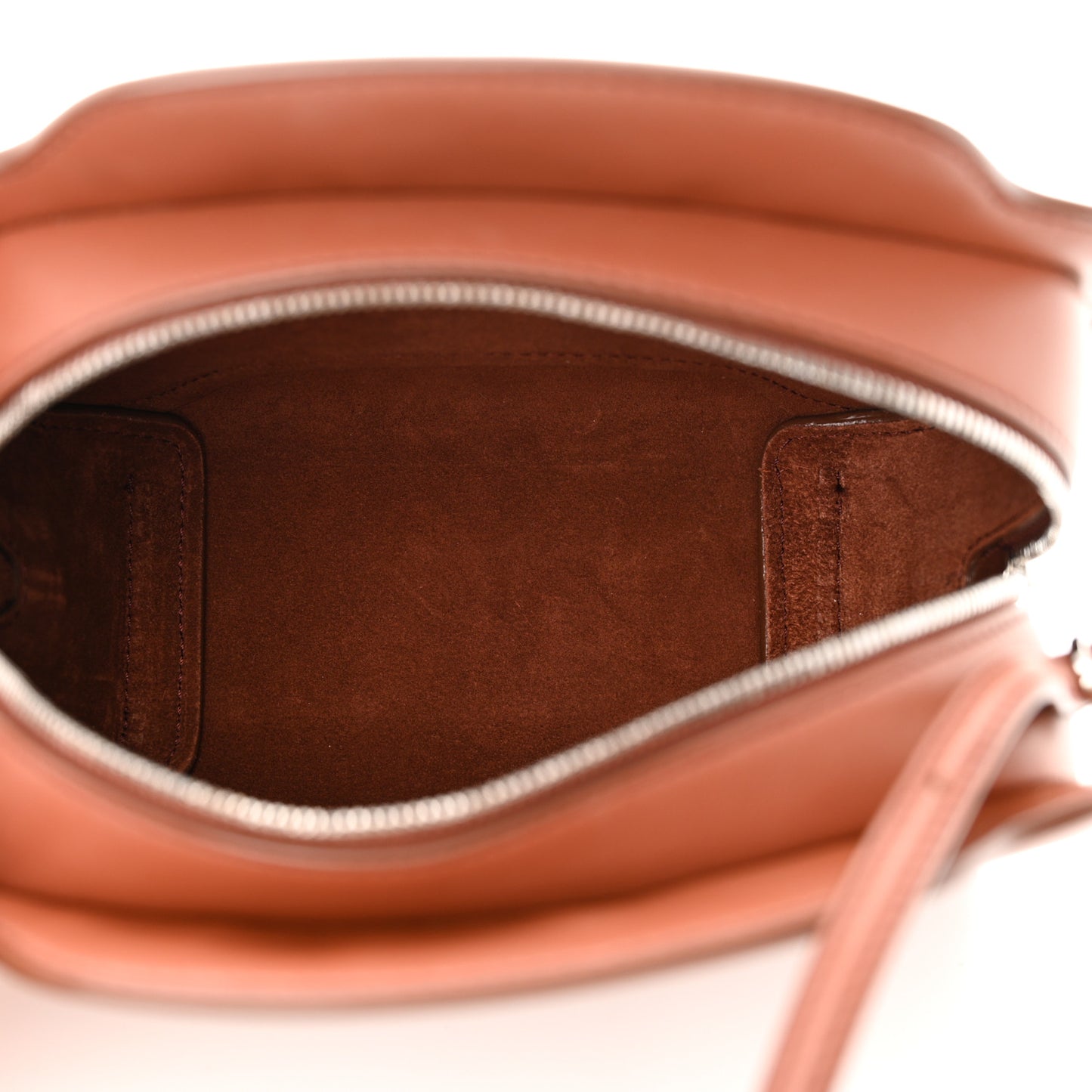 Smooth Calfskin Sesia Crossbody Kummel