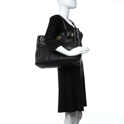 Mulberry Natural Leather Bayswater Tote Black 2 of 17