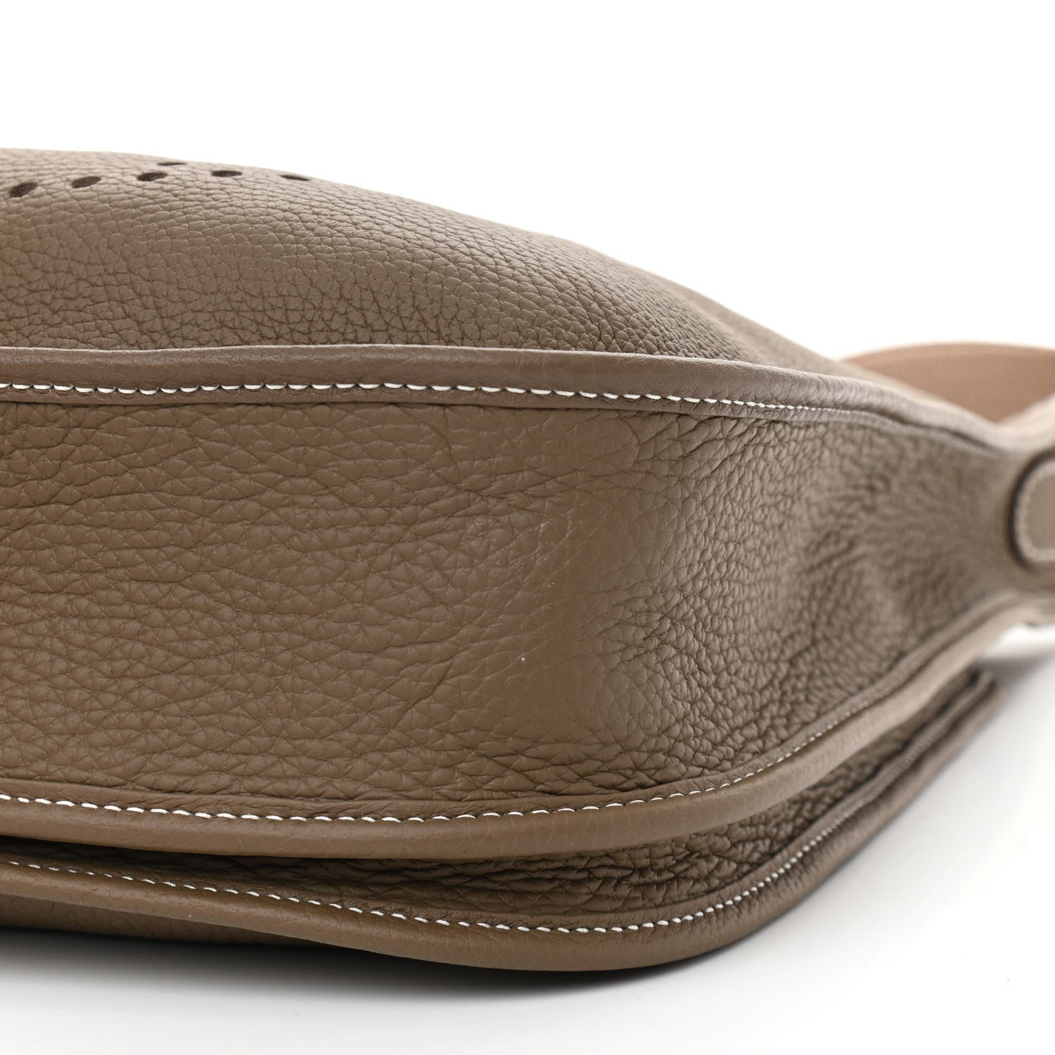 Hermes Taurillon Clemence Evelyne III PM Etoupe 10 of 12