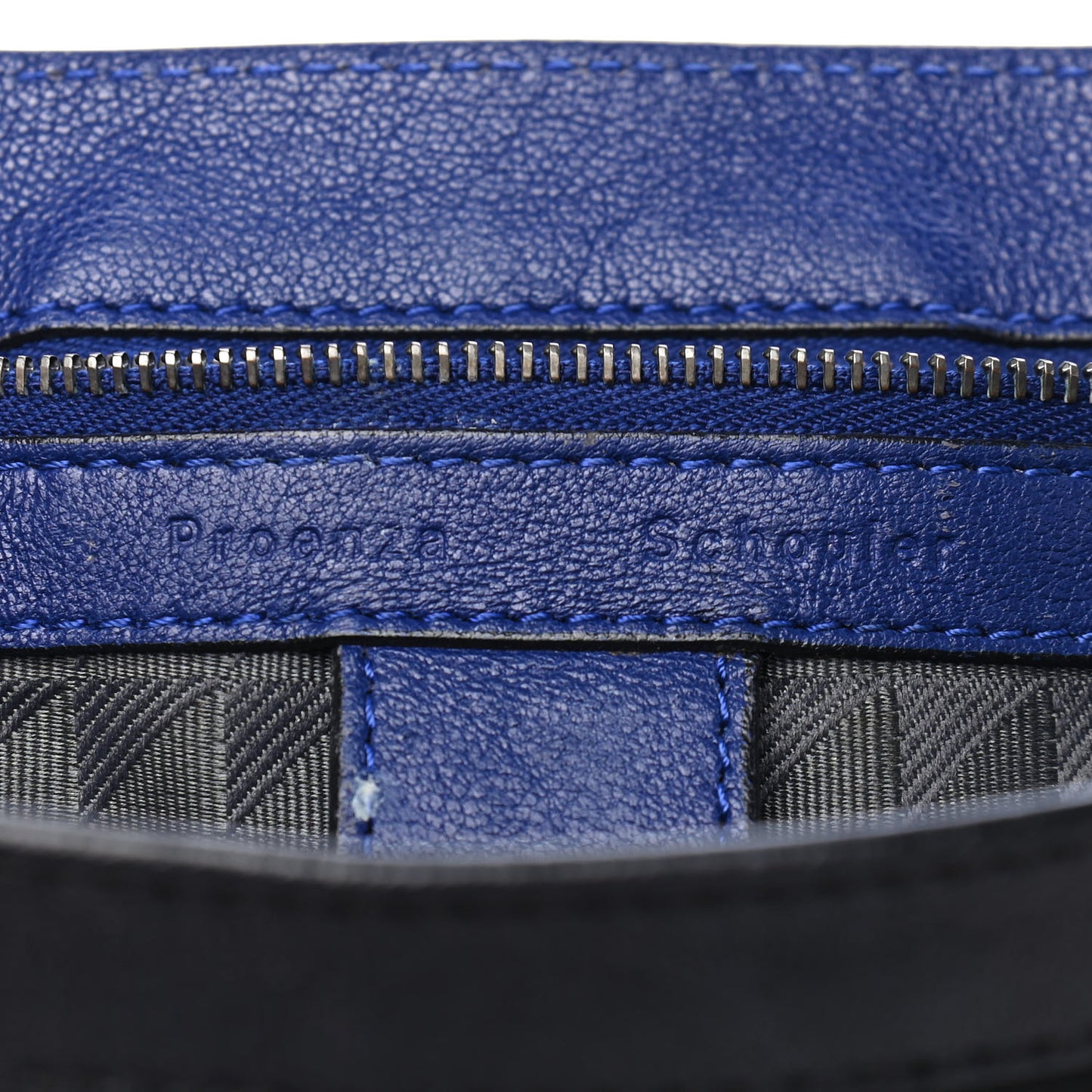 Lambskin Fringe Medium PS1 Satchel Black