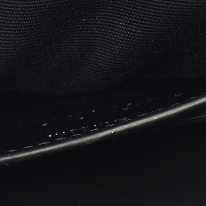 Saint Laurent Sheepskin Tri-Quilt Monogram Medium College Bag Black 10 of 11