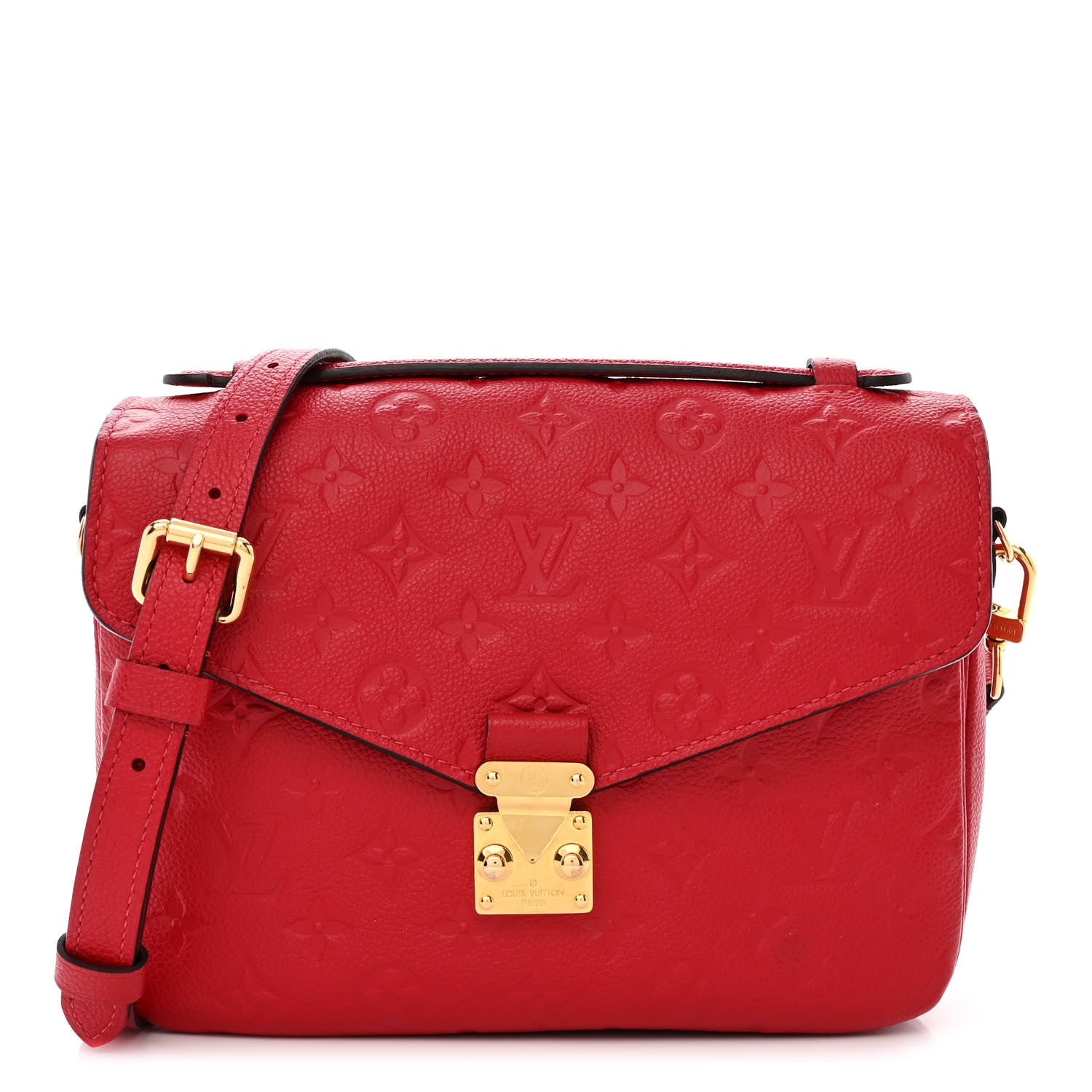 Louis Vuitton Empreinte Pochette Metis Scarlet 1 of 14