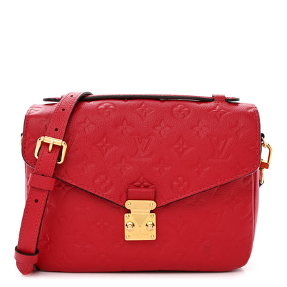 Louis Vuitton Empreinte Pochette Metis Scarlet 1 of 14