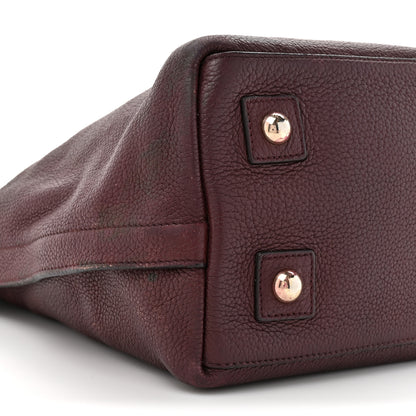 Mulberry Classic Grained Calfskin Alice Satchel Oxblood 10 of 20