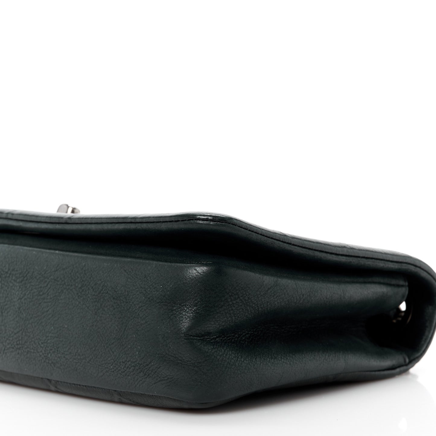 Calfskin Diamond Embossed New Chic Flap Black