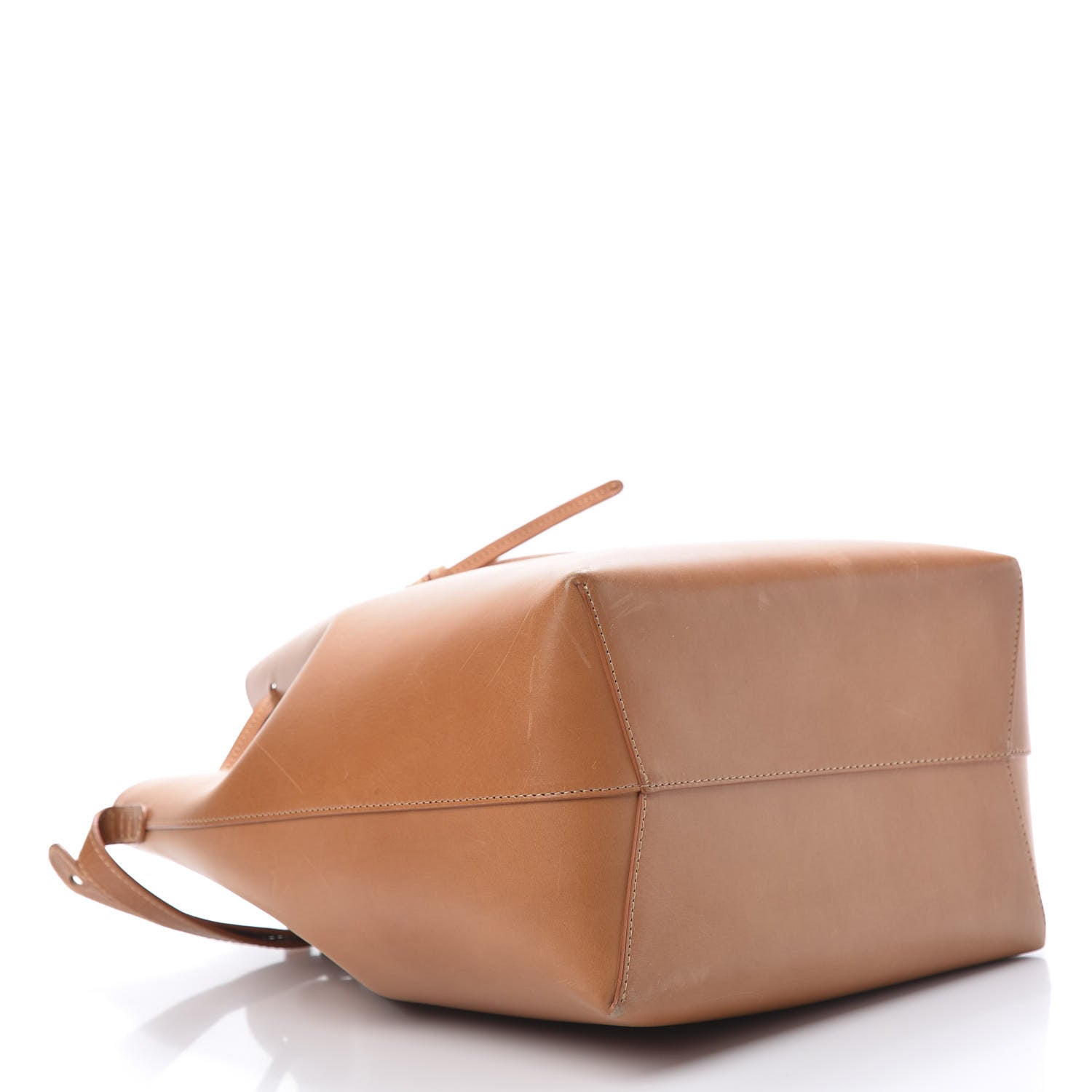 Mansur Gavriel Vegetable Tanned Calfskin Bucket Bag Cammello Rosa 5 of 18